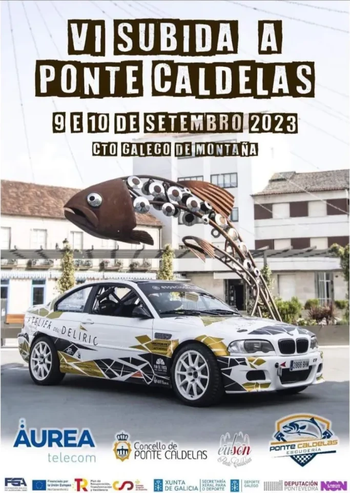 Cartel de la VI Subida a Ponte Caldelas